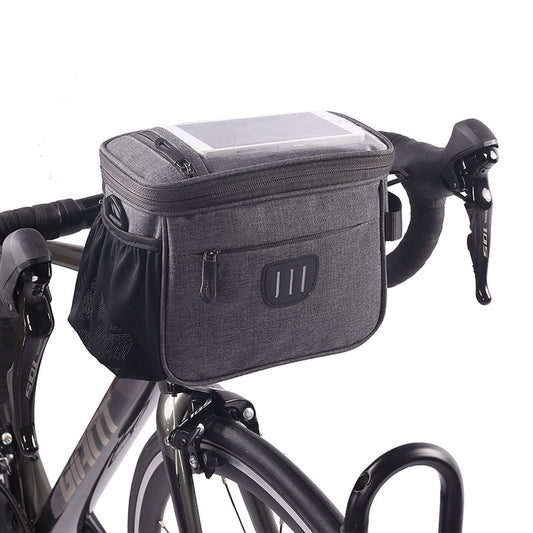 Bike Handlebar Bag Multi-Use Large Capacity Versatile Cycling Storage 5L