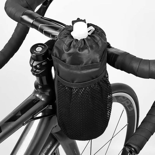 Bike Handlebar Cup Holder Waterproof Thermal Cycling Pouch