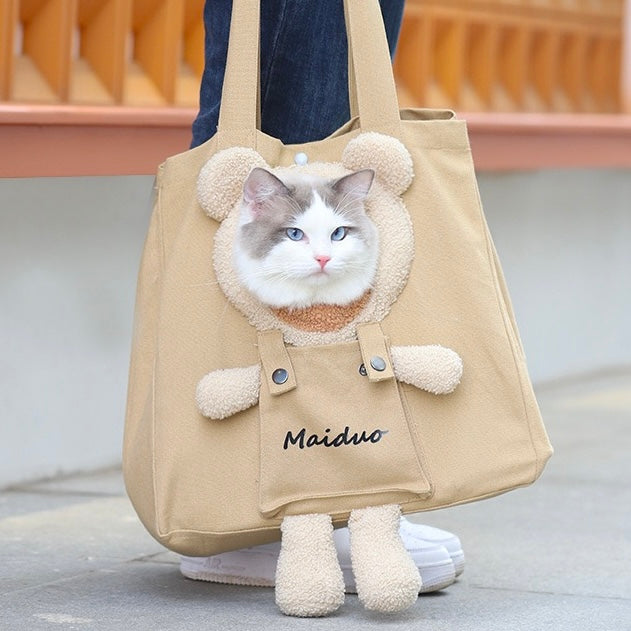 Mii™ Furry Friend Small Cat & Dog Carrier Bag