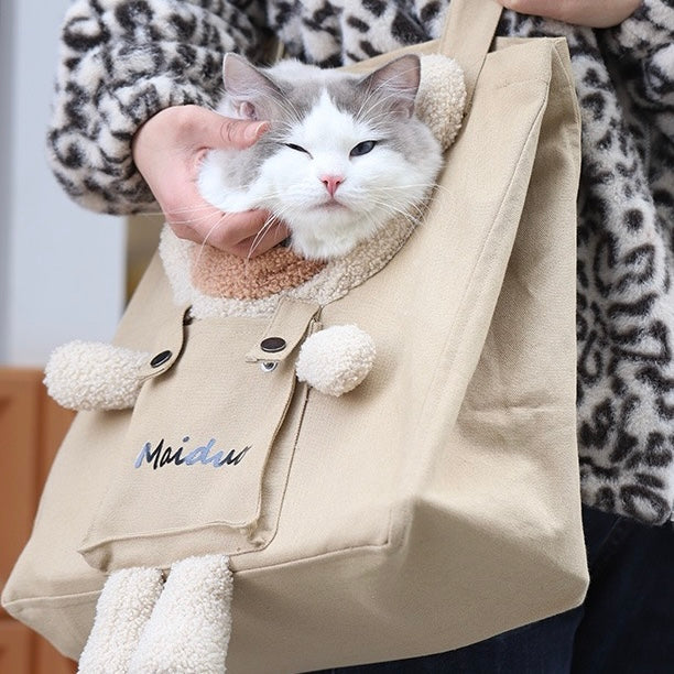 Mii™ Furry Friend Small Cat & Dog Carrier Bag