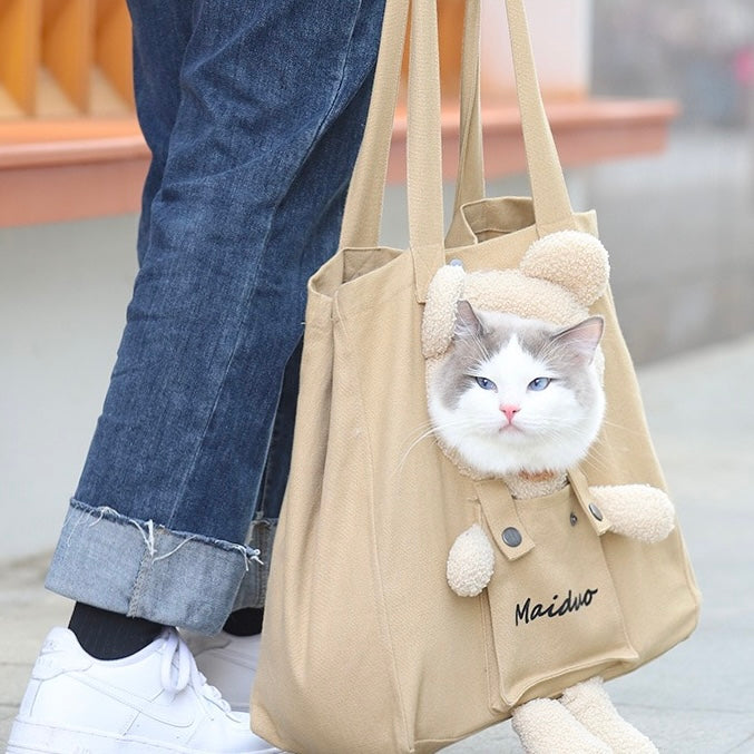 Mii™ Furry Friend Small Cat & Dog Carrier Bag