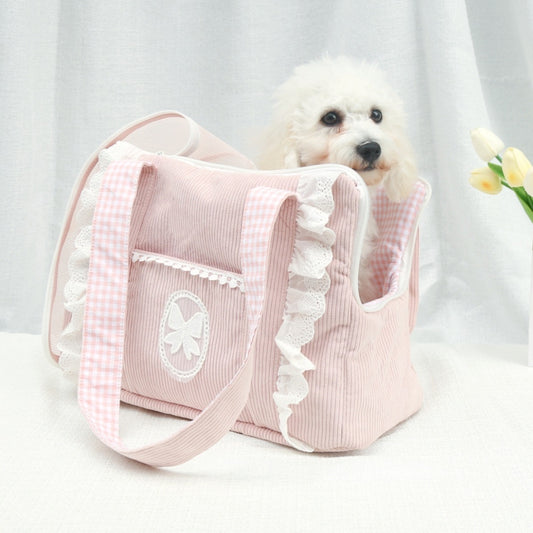 Mii™ Pink Paw Pouch Small Cat & Dog Carrier Bag