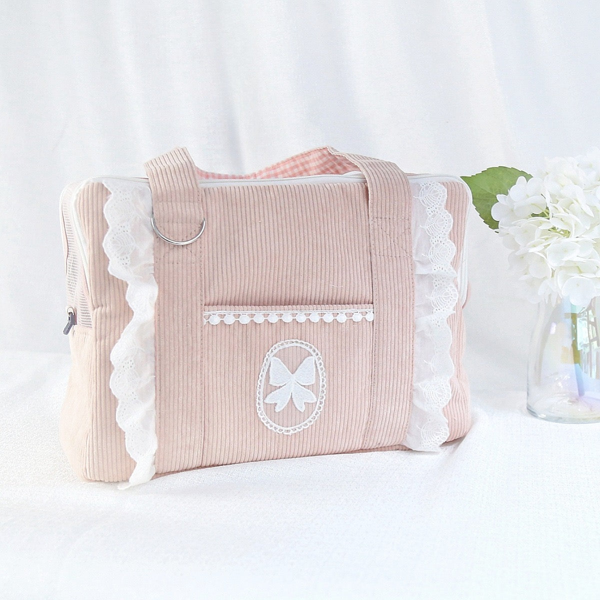 Mii™ Pink Paw Pouch Small Cat & Dog Carrier Bag