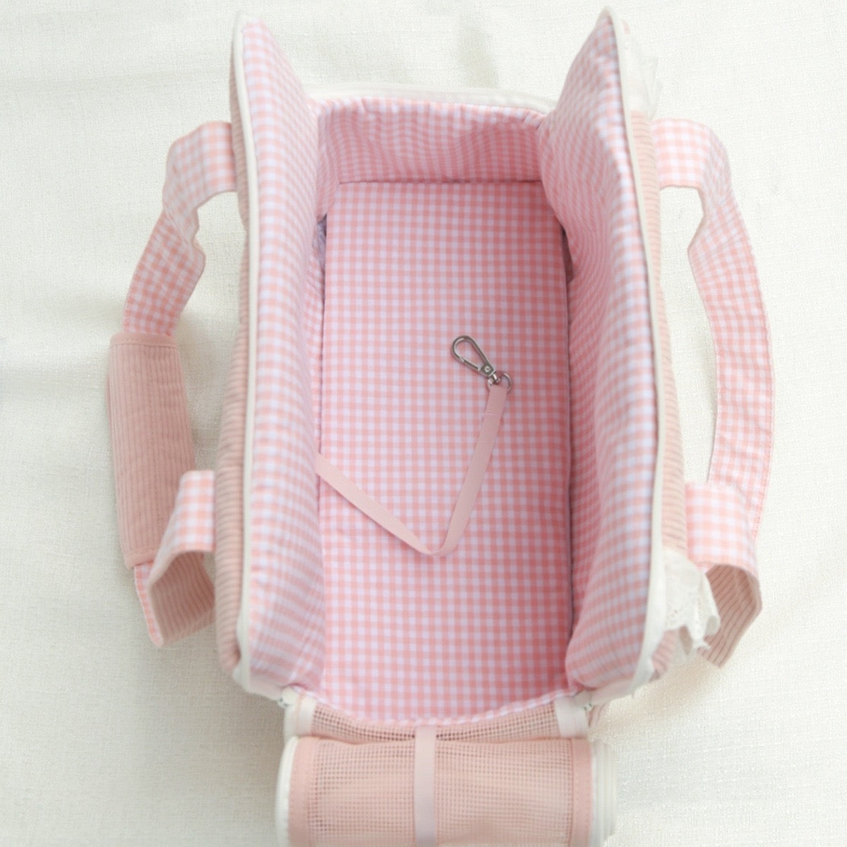 Mii™ Pink Paw Pouch Small Cat & Dog Carrier Bag