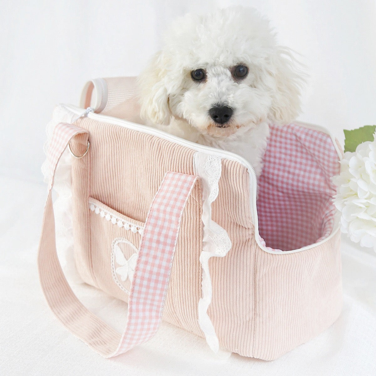 Mii™ Pink Paw Pouch Small Cat & Dog Carrier Bag