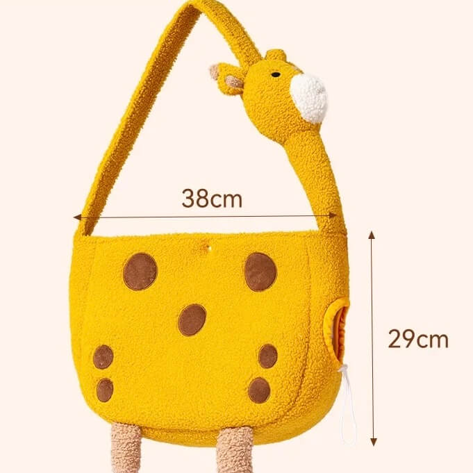 Mii™ Giraffe Journey Small Cat & Dog Carrier Bag