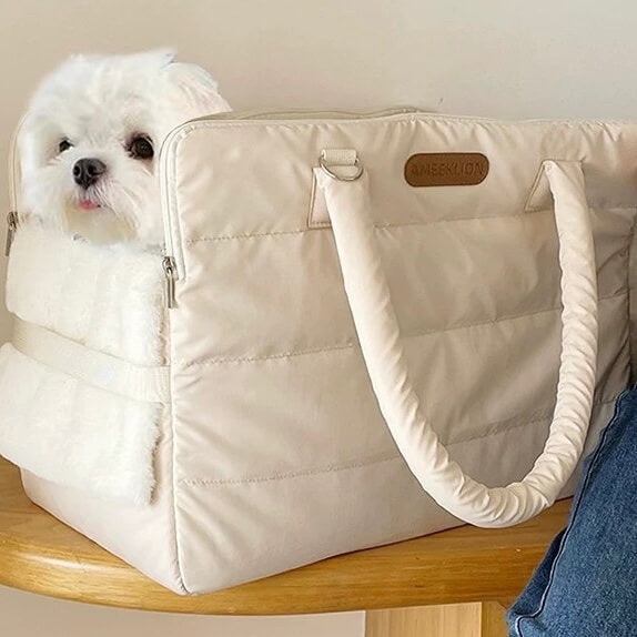 Mii™ Elegant Embrace Small Cat & Dog Carrier Bag