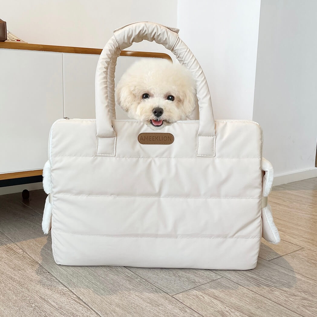 Mii™ Elegant Embrace Small Cat & Dog Carrier Bag