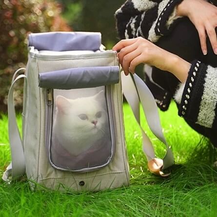 Mii™ Foldaway Small Cat & Dog Carrier Bag